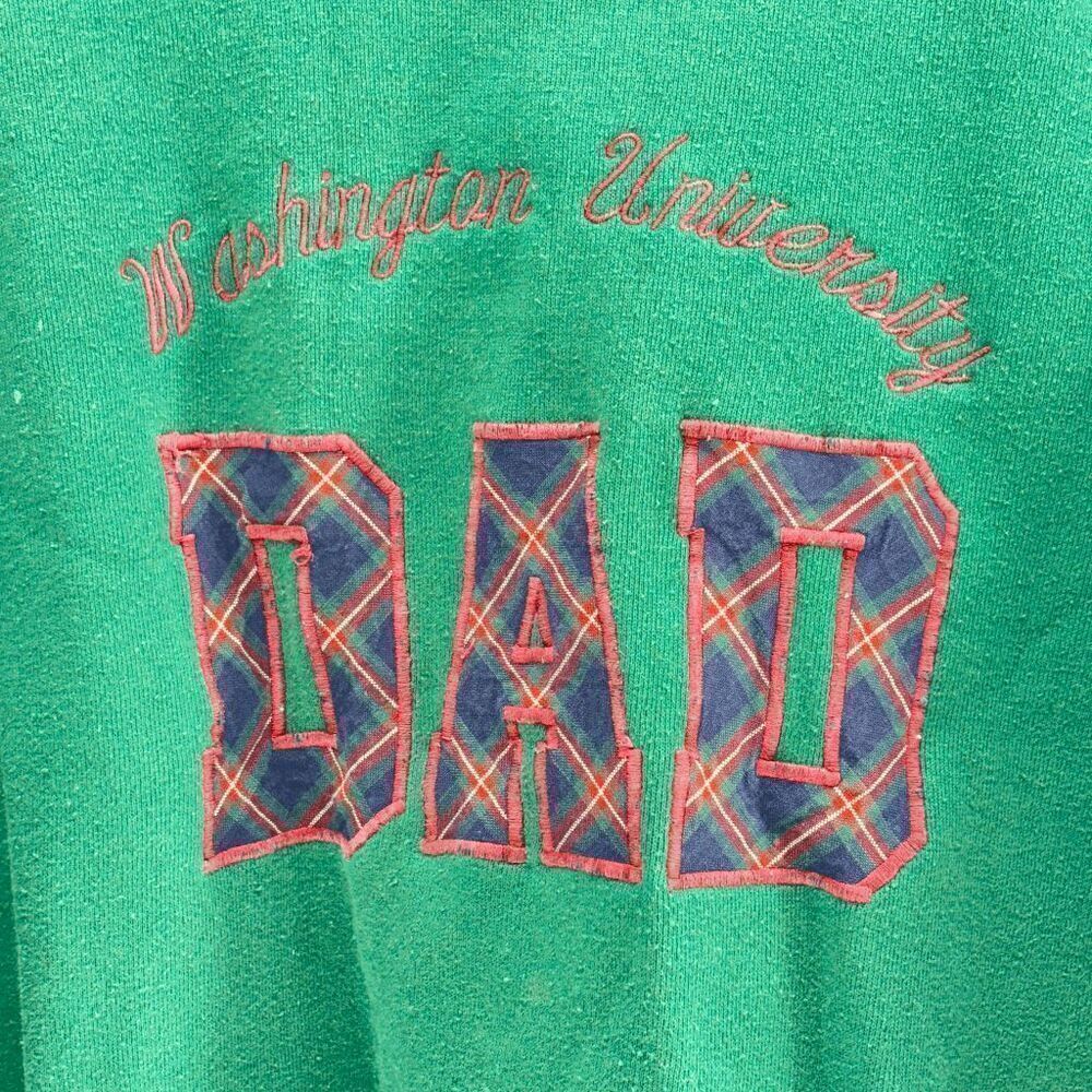 Vintage IAB Bedford XL Crewneck Washington University Dad Sweatshirt‎ Good